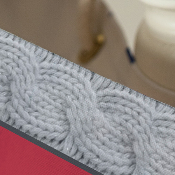 Custom Design - Large Rope Tote - Close Up View