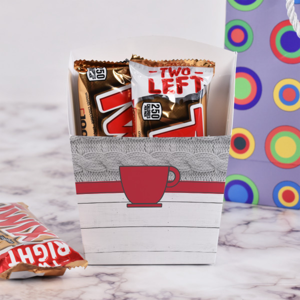 Custom Design - French Fry Favor Box - w/ Treats View