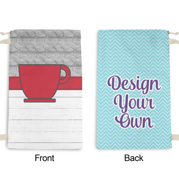 Custom Design - Small Laundry Bag - Front & Back View