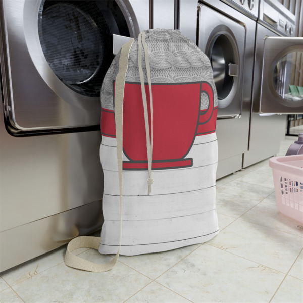Custom Design - Large Laundry Bag - In Context