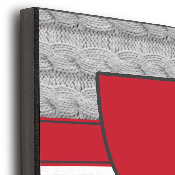 Custom Design - 11x14 Wood Print - Closeup