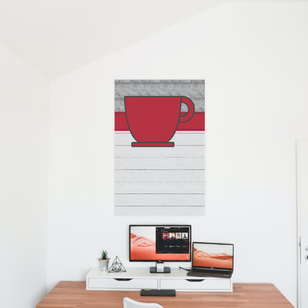 Custom Design - 24x36 - Matte Poster - On the Wall