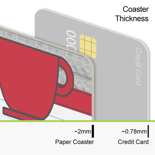 Custom Design - Coaster Thickness