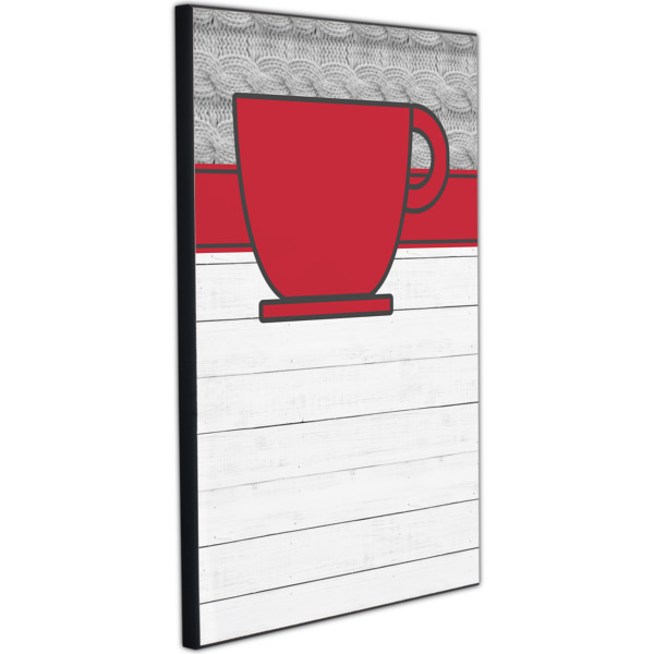 Custom Design - 20x30 Wood Print - Angle View