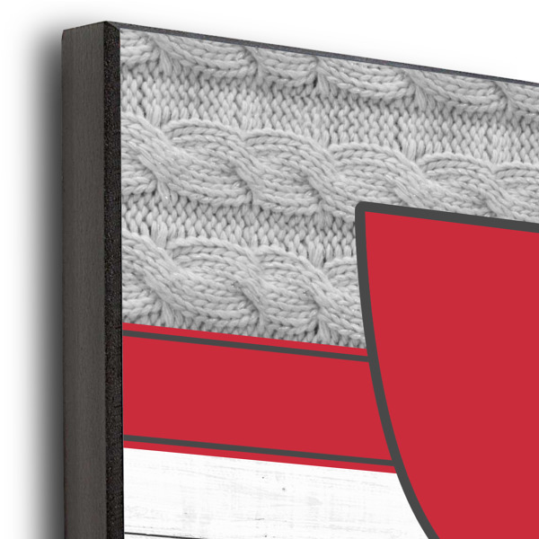 Custom Design - 12x12 Wood Print - Closeup