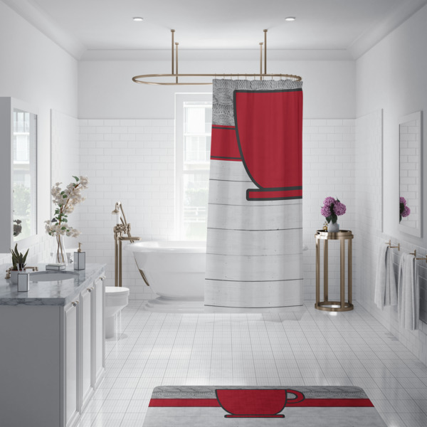Custom Design - Shower Curtain - 70"x83" - In Context