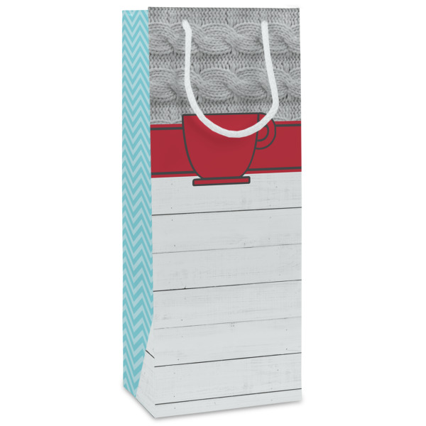 Custom Design Your Own Wine Gift Bags - Matte