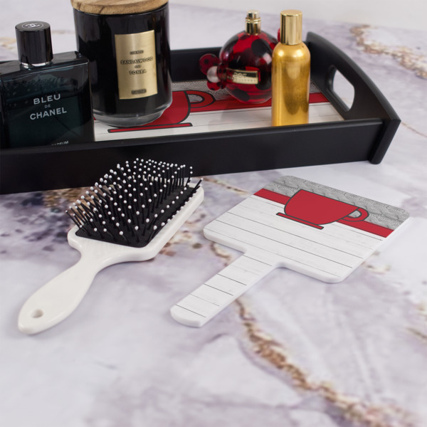 Custom Design - Hand Mirror - With Hair Brush