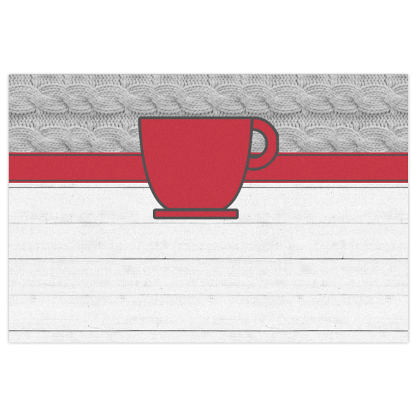 Custom Design - Indoor / Outdoor Rug - 4'x6' - Front Flat