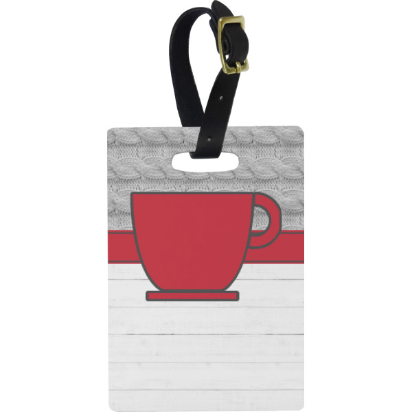 Custom Design Your Own Plastic Luggage Tag - Rectangular