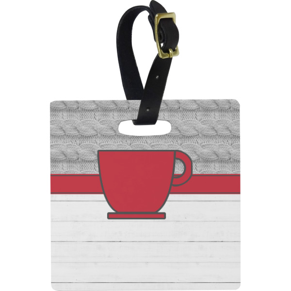 Custom Design - Personalized Square Luggage Tag
