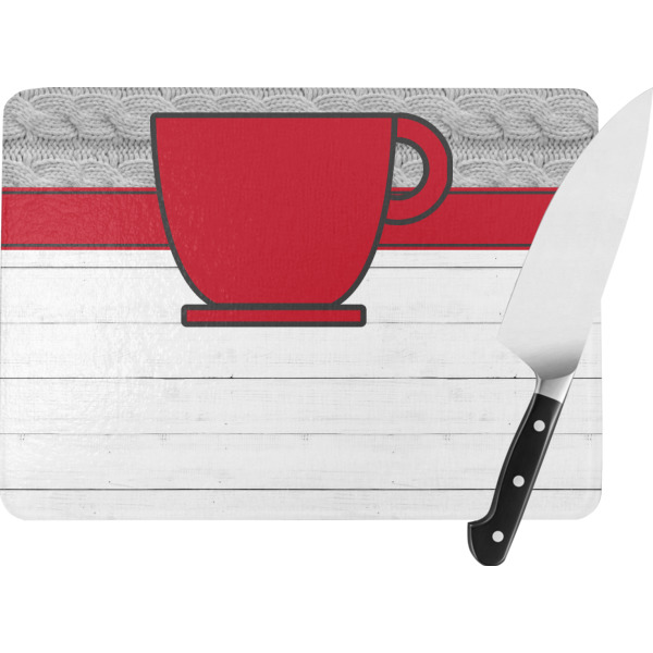 Custom Design Your Own Rectangular Glass Cutting Board