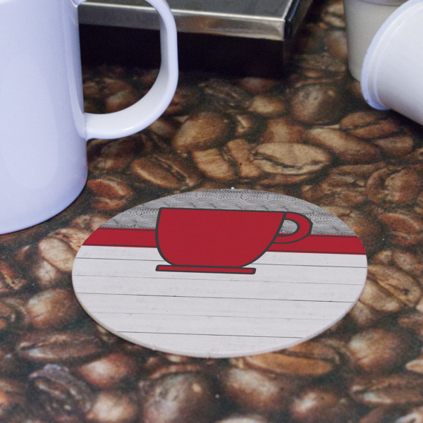 Custom Design - Round Paper Coaster - Front