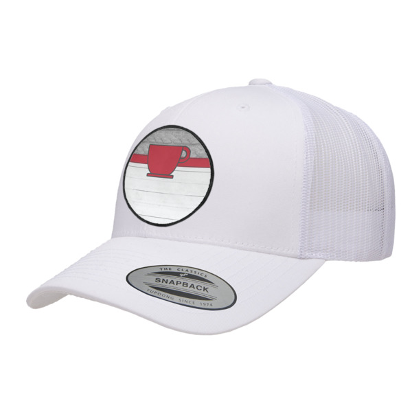 Custom Design Your Own Trucker Hat - White