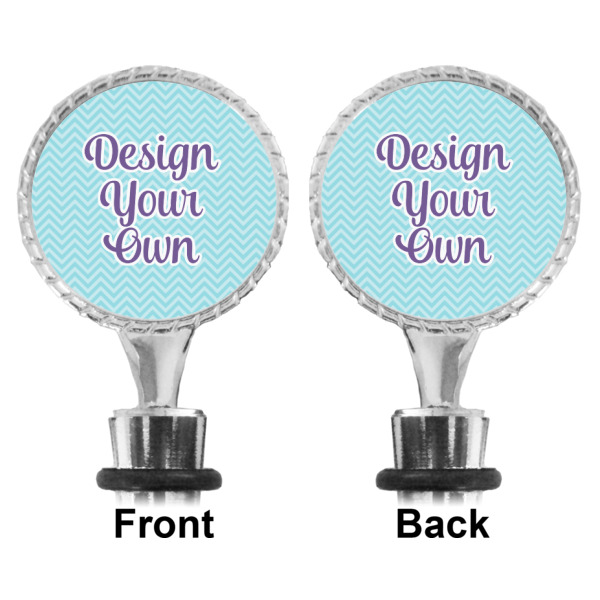 Custom Design - Bottle Stopper - Front and Back