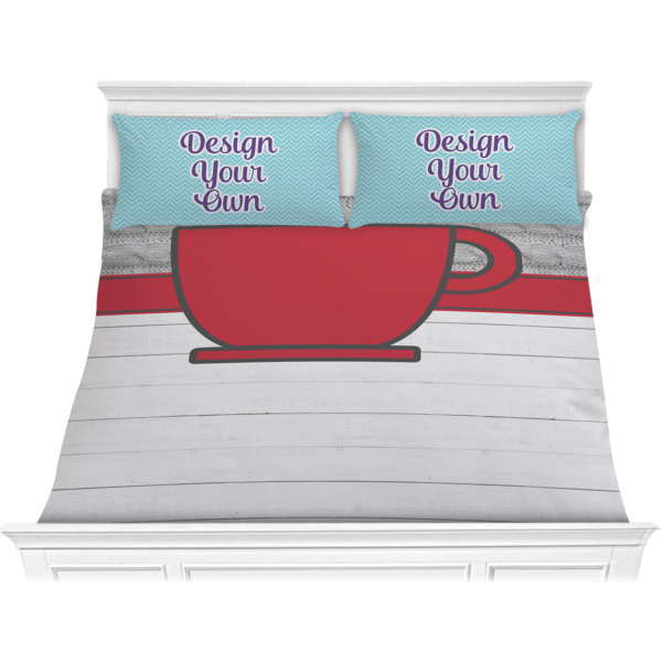 Custom Design Your Own Comforter Set - King