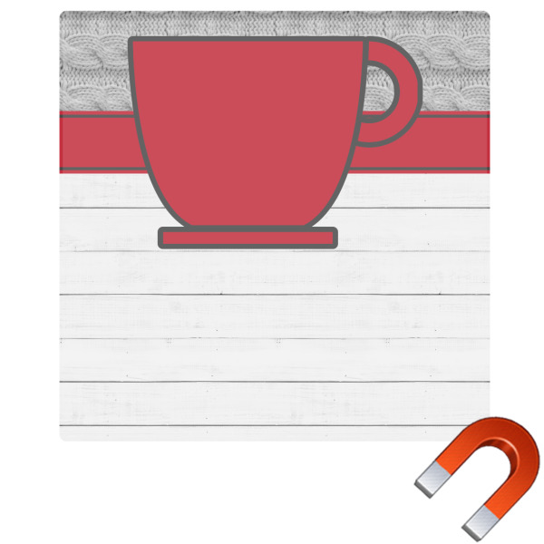 Custom Design Your Own Square Car Magnet - 6"