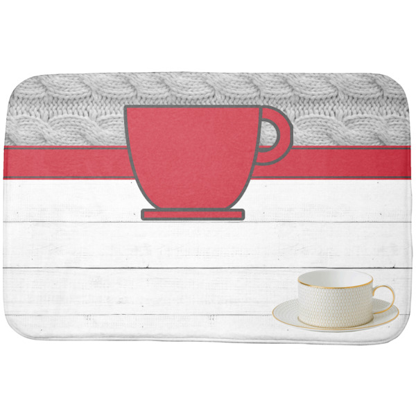 Custom Design - Dish Drying Mat - with cup