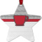 Design Your Own Metal Star Ornament - Double-Sided
