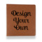 Design Your Own Leather Binder - 1" - Rawhide