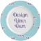 Design Your Own Ceramic Dinner Plates - Set of 4