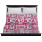 Custom Design - Duvet Cover - King - On Bed - No Prop