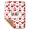 Custom Design - Baby Sherpa Blanket - Corner Showing Soft