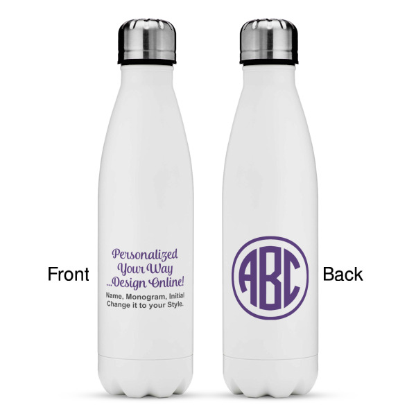 Custom Design - Tapered Water Bottle - Apvl 17oz.