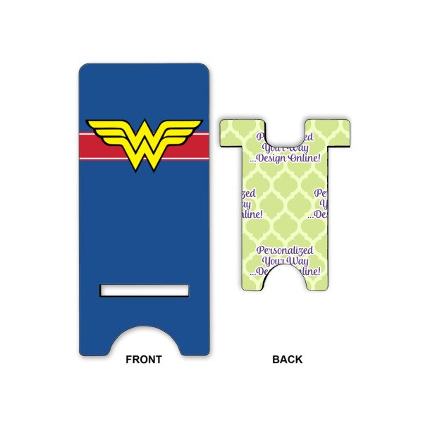 Custom Design - Phone Stand - Small - Front & Back