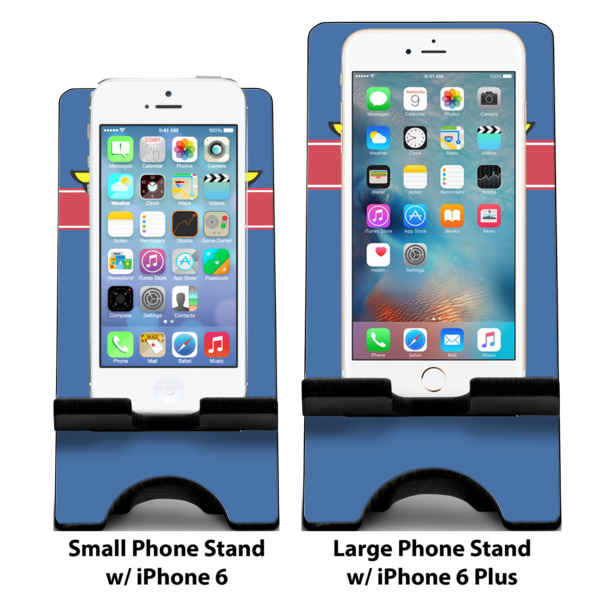 Custom Design - Compare Phone Stand Sizes - with iPhones