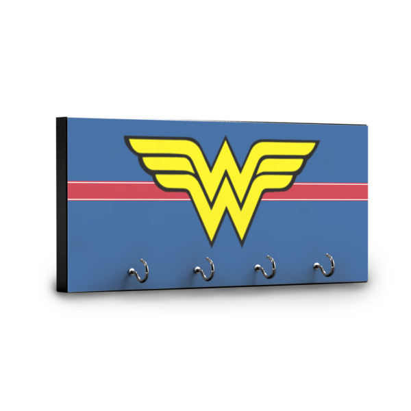 Custom Design - Key Hanger - Front View with Hooks