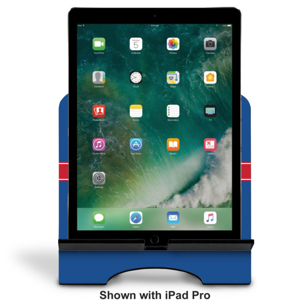 Custom Design - Stylized Tablet Stand - Front with ipad