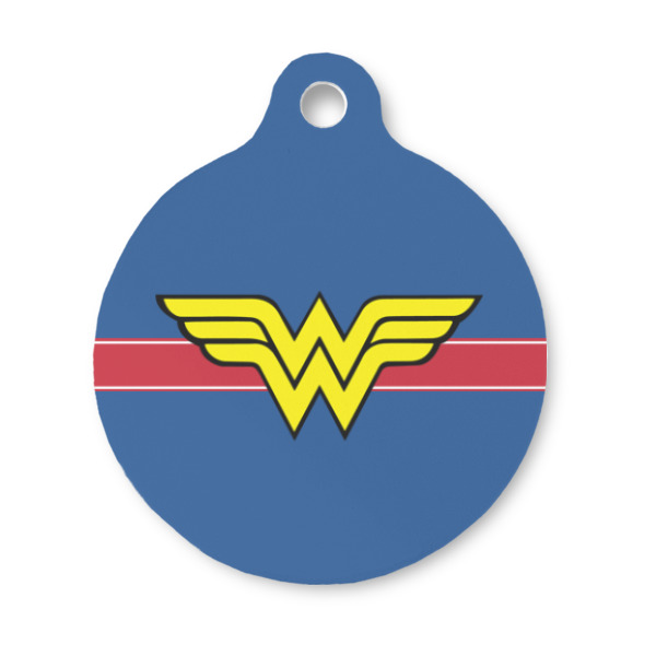 Custom Design Your Own Round Pet ID Tag - Small