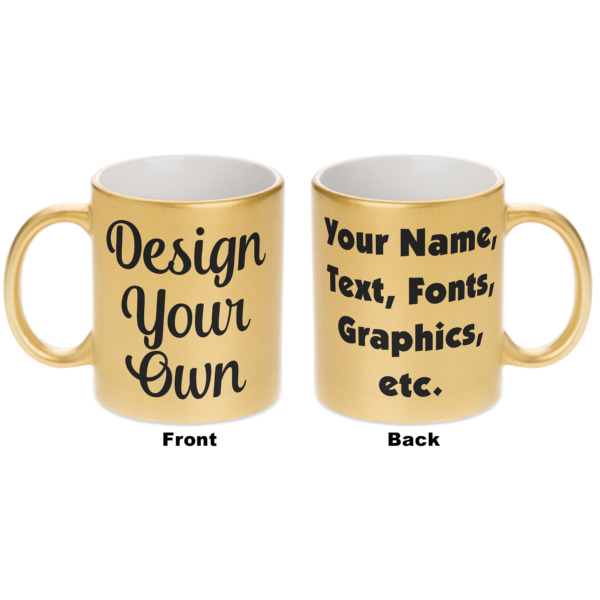 Custom Design - Gold Mug - Apvl
