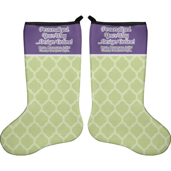 Custom Design - Stocking - Double-Sided - Approval