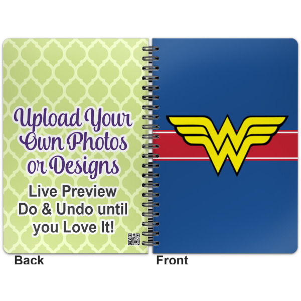 Custom Design - Spiral Journal 7 x 10 - Apvl