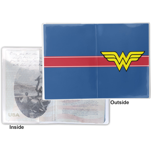 Custom Design - Vinyl Passport Holder - Flat Front and Back