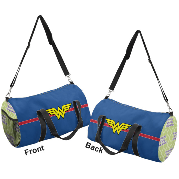 Custom Design - Duffle bag large front and back sides