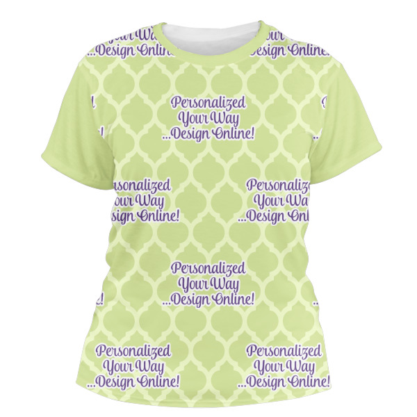 Custom Design Your Own Women's Crew T-Shirt