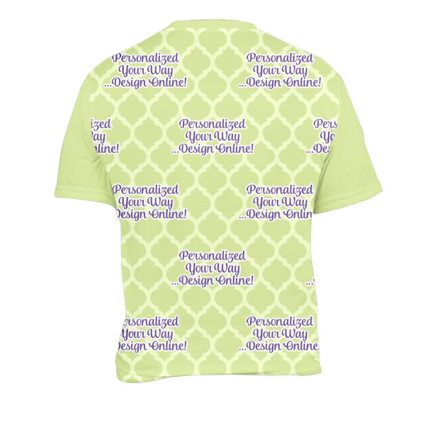 Custom Design - Men's Crew Neck T Shirt Medium - Back