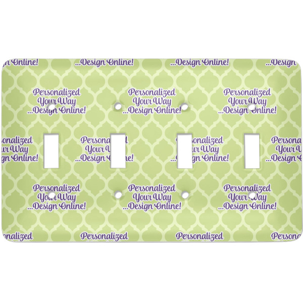 Custom Design Your Own Light Switch Cover - 4 Toggle Plate