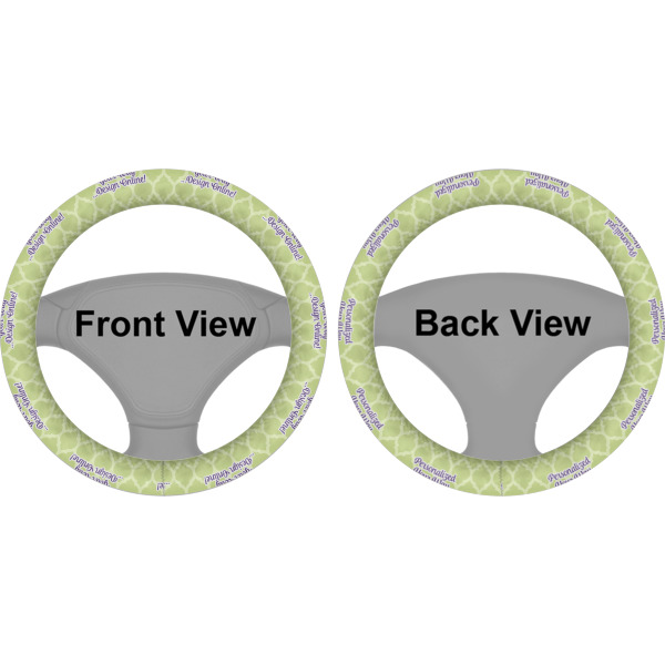 Custom Design - Steering Wheel Cover- Front and Back