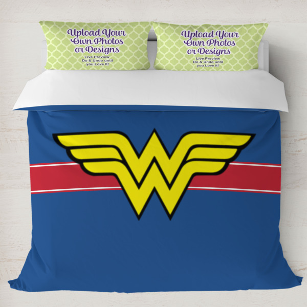 Custom Design Your Own Duvet Cover Set - King
