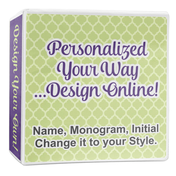 Custom Design Your Own 3-Ring Binder - 2 inch