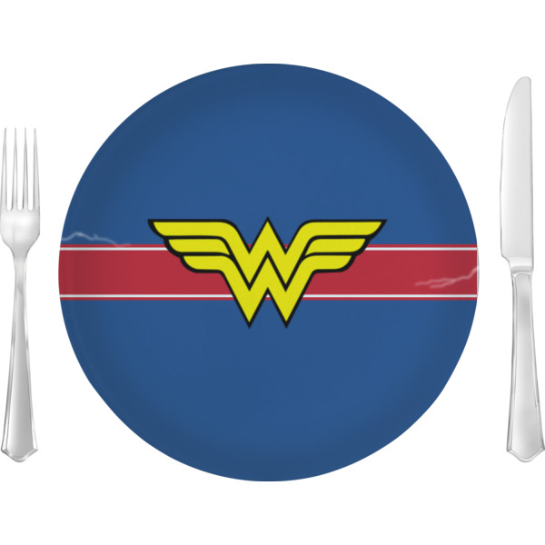 Custom Design Your Own 10" Glass Lunch / Dinner Plate