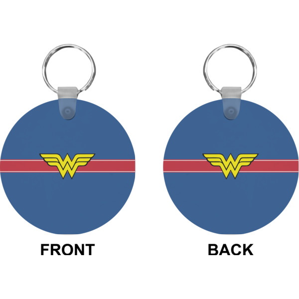 Custom Design - Circle Keychain (Front + Back)