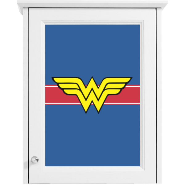 Custom Design - Single White Cabinet Decal