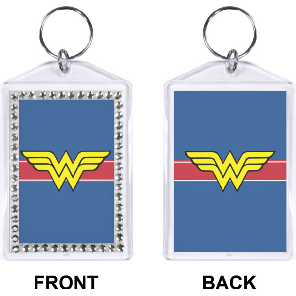 Custom Design - Bling Keychain (Front + Back)