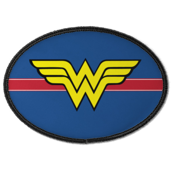 Custom Design - Iron On Patch - Oval - Front