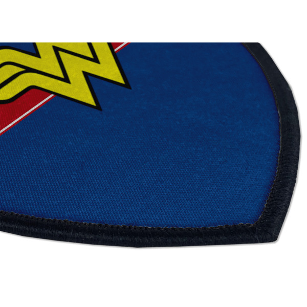 Custom Design - Iron On Patch - Shield - Style B - Closeup